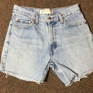 Levis Denim Cut off Shorts